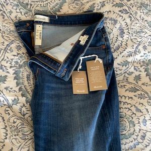 Madewell curvy Hugh-rise skinny jeans